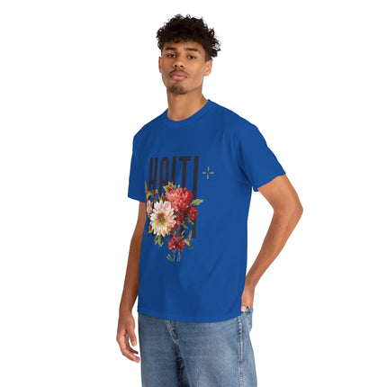 Haiti Bloom Floral, A soft, elegant tribute to Haiti’s beauty, resilience, and the culture that continues to bloom.