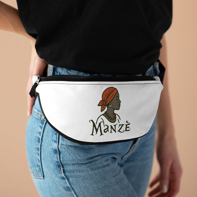 Manzè Limited Heritage Waist Pack Bold Creole Woman Design