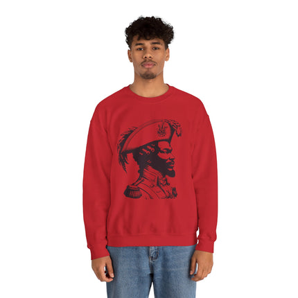 The Strategist’s Profile – Revolutionary Legacy Sweatshirt | Haitian Freedom Series | Unisex Premium Crewneck - CreoleSizzle