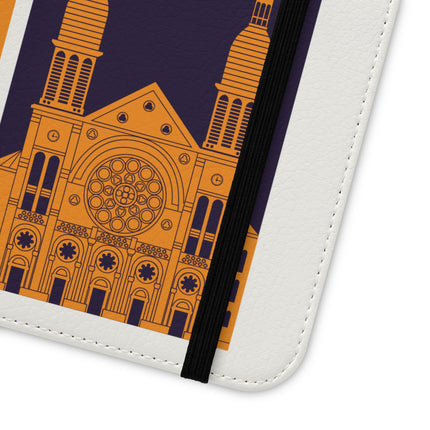 Ayiti Soulscape Marron And Cathedral Mirrored Flip Case for iPhone Edition Symbol of Dual Heritage
