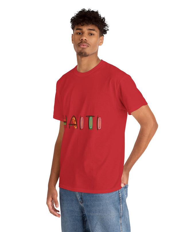 Haiti in Color – Premium Heritage Tee | Cultural Pride Shirt, Ethnic Streetwear Unisex Heavy Cotton Tee