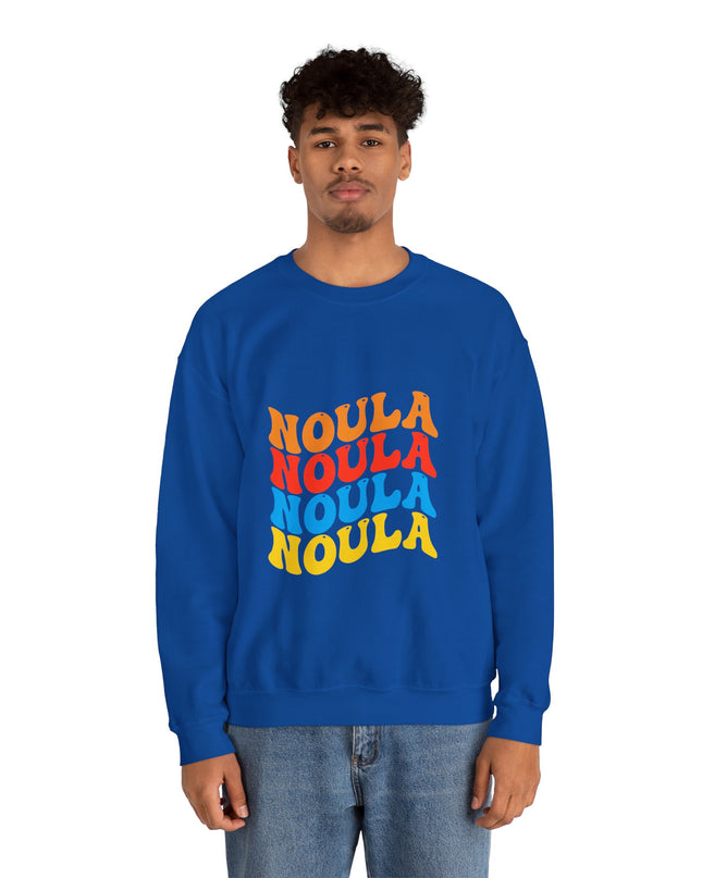 Haitian Pride Crewneck Sweatshirt Nou La Design Premium Ethically Made Apparel Chill with Haitian Cultural Flair - CreoleSizzle