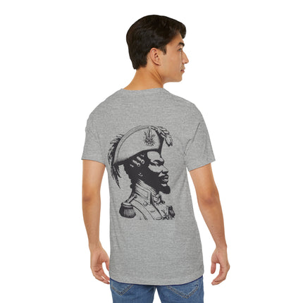 The Commander’s Gaze Regal Tribute T-Shirt Haitian Freedom Series Unisex Jersey Tee, Black History Month