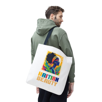 Haitian Beauty Collector’s Cut Premium Tote Bags Limited Heritage Design - CreoleSizzle