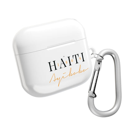 Haiti 1804 Ayibobo Heritage Pride AirPods Case Elegant Independence Edition