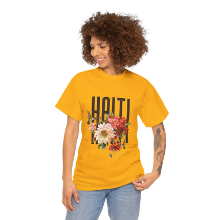 Haiti Bloom Floral, A soft, elegant tribute to Haiti’s beauty, resilience, and the culture that continues to bloom.