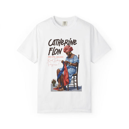 Catherine Flon Sewn in Freedom Oversize Tee Haitian Heritage Series Unisex Heavyweight Cotton T-Shirt