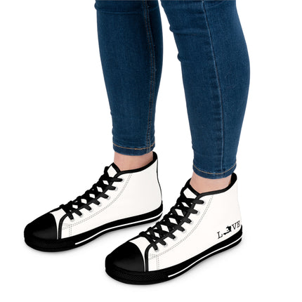 LOVE Ayiti Heritage Womens High Top Sneakers Limited Island Edition