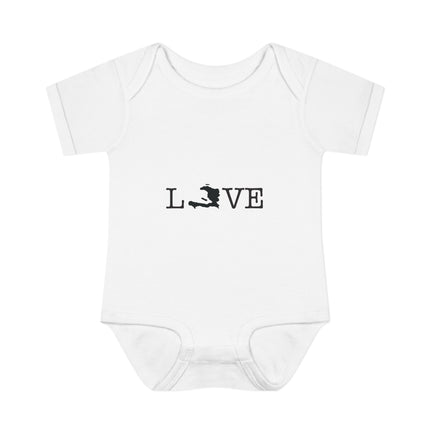 Island of Love Haitian Pride Baby Bodysuit Infant Heritage Series Premium Unisex Onesie, Cute Baby Clothes
