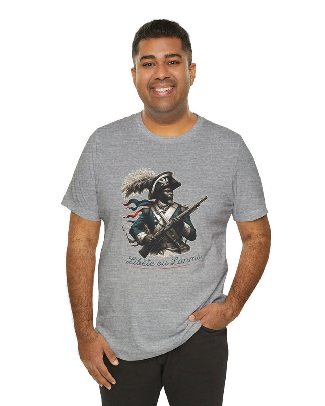 Liberté ou La Mort – Revolutionary Heritage Sweatshirt | Haitian Pride Apparel, Unisex Jersey Short Sleeve Tee
