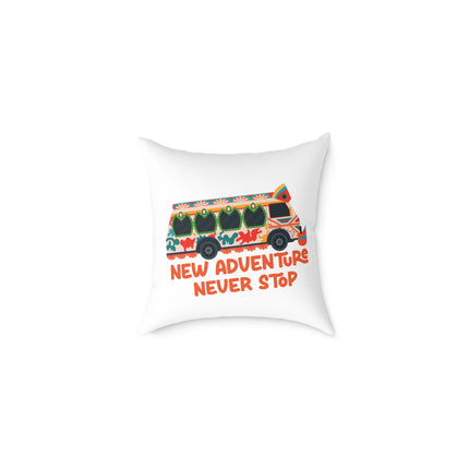 Tap-Tap Spirit Haitian Adventure Pillow Limited Culture Drop Diaspora Decor - CreoleSizzle