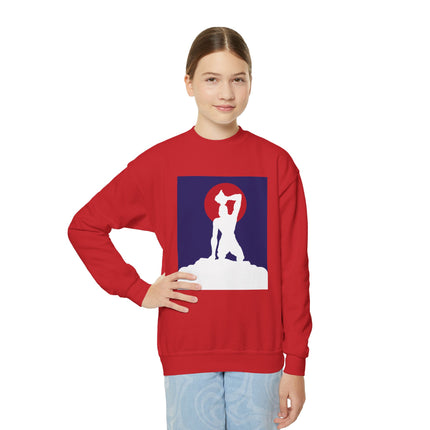 The Rising Sun Neg Mawon Youth Sweatshirt Haitian Resistance Series Youth Premium Crewneck