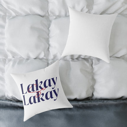 Lakay Se Lakay Luxury Minimalist Pillow Haitian Home Pride Design Creole Cultural Typography - CreoleSizzle