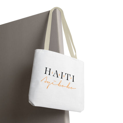 1804 Ayibobo Haiti Heritage Limited Tote Kreyòl Freedom Script Edition - CreoleSizzle