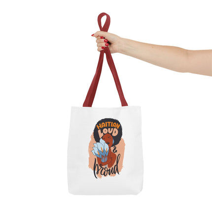 Haitian Loud & Proud Premium Cultural Tote Bags Limited Artist Edition - CreoleSizzle