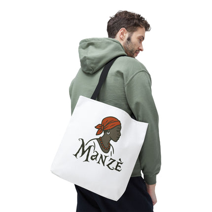 Manzè Limited Edition Heritage Tote Empowering Haitian Women Design - CreoleSizzle