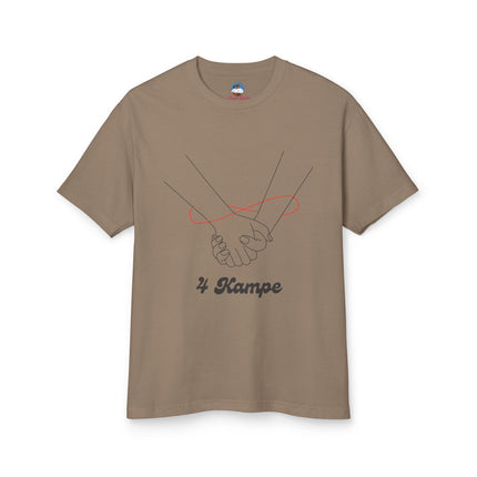 4 Kampe Haitian Culture T-Shirt Unisex Sustainable Garment Unisex Dyed Heavyweight Cotton Tee - CreoleSizzle
