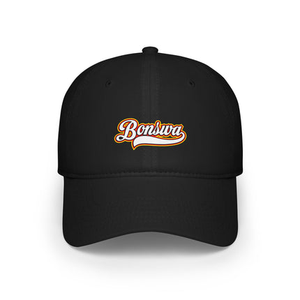 Bonswa Printed Baseball Cap  Haitian-Inspired Classic Hat for Everyday Wear - CreoleSizzle
