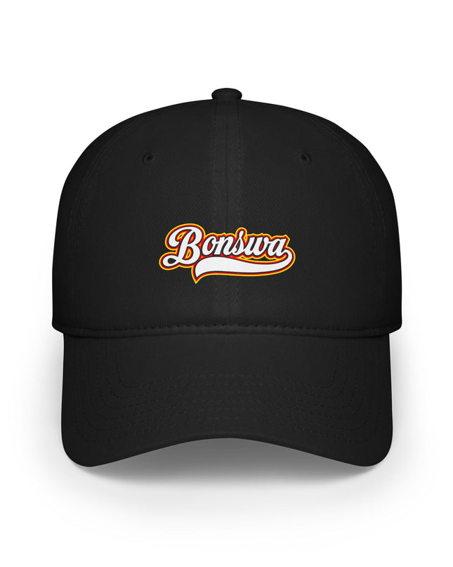 Bonswa Printed Baseball Cap  Haitian-Inspired Classic Hat for Everyday Wear - CreoleSizzle