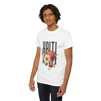 Haiti Bloom Floral, A soft, elegant tribute to Haiti’s beauty, resilience, and the culture that continues to bloom.