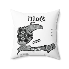 Haiti Mandala Pillow Double-Sided Elegance for Your Home