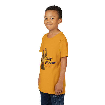 Dutty Boukman Youth Tee Haitian Revolution Tribute Inspirational Kids T-Shirt Black History Apparel