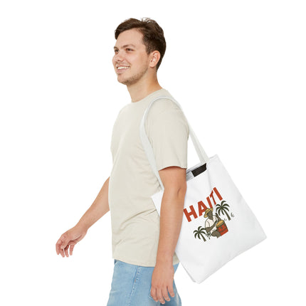 Haiti’s Heartbeat Limited Edition Heritage Tote Agricultural Roots Design - CreoleSizzle