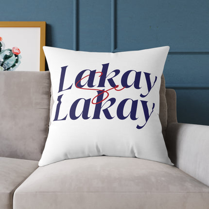 Lakay Se Lakay Luxury Minimalist Pillow Haitian Home Pride Design Creole Cultural Typography - CreoleSizzle