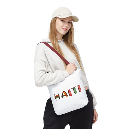 Haiti Art Limited Edition Heritage Tote Bag African Roots Design - CreoleSizzle