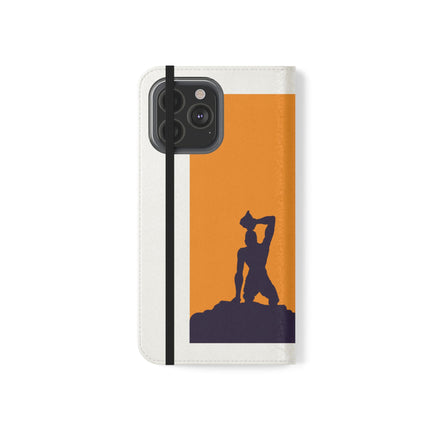 Ayiti Soulscape Marron And Cathedral Mirrored Flip Case for iPhone Edition Symbol of Dual Heritage