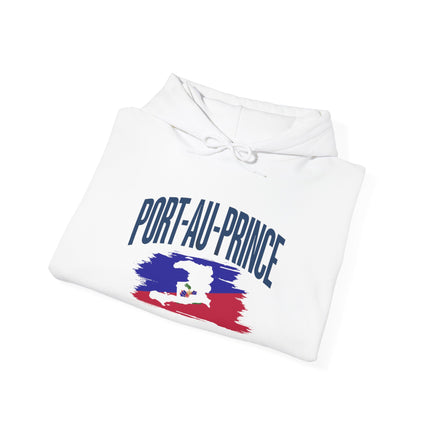 Port-Au-Prince Hoodie – Haitian Capital Tribute Unisex Sweatshirt – Cultural Pride - CreoleSizzle