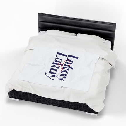 Lakay se Lakay Premium Plush Blanket Haitian Home and Heritage Pride - CreoleSizzle