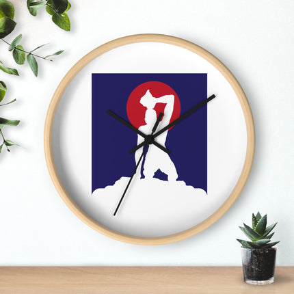 Freedom Call Nèg Mawon Resistance Wall Clock Timeless Revolution Wall Art