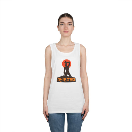 Ayibobo Heritage Tank Top Nèg Mawon Graphic Unisex Shirt Haitian Spiritual Streetwear Outdoorsy Vibe