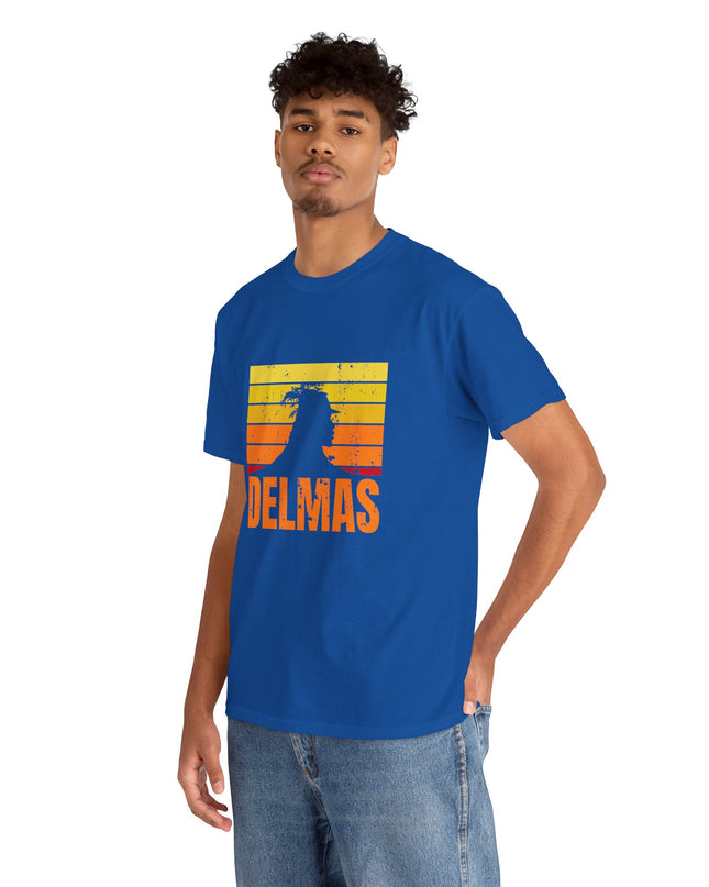 Delmas District Tribute T-Shirt Celebrating the Heartbeat of Haitian Urban Life Premium Ethically Made Tee Unisex Cotton Comfort Fit - CreoleSizzle