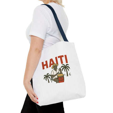 Haiti’s Heartbeat Limited Edition Heritage Tote Agricultural Roots Design - CreoleSizzle