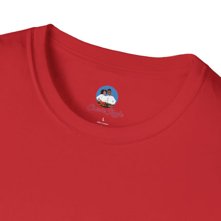 Kè Kontan Happy Heart Minimalist T-Shirt Creole Joy Collection Unisex Softstyle Tee