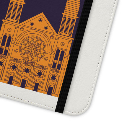 Ayiti Soulscape Marron And Cathedral Mirrored Flip Case for iPhone Edition Symbol of Dual Heritage