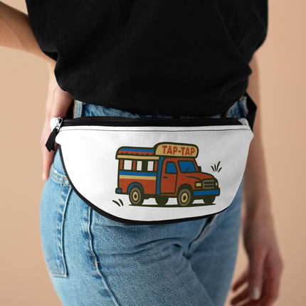 Tap-Tap Limited Heritage Fun Travel Waist Bag for Festivals Icon of Haitian Streets