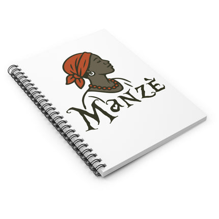 Manzè Legacy Notebook A Planner for Matriarchs And Muses Poto Mitan Spiral Notebook