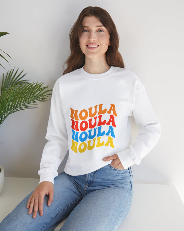 Haitian Pride Crewneck Sweatshirt Nou La Design Premium Ethically Made Apparel Chill with Haitian Cultural Flair - CreoleSizzle