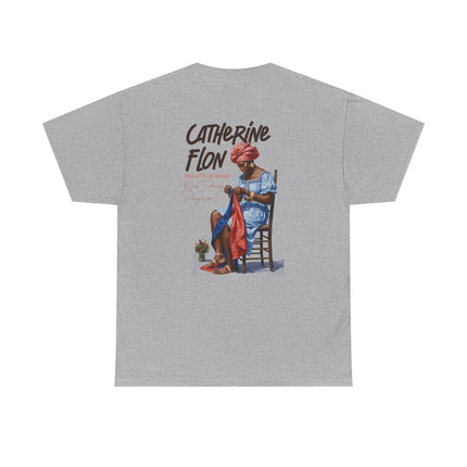 Catherine Flon Legacy in Stitches Tee Haitian Freedom Series Unisex Heavy Cotton T-Shirt