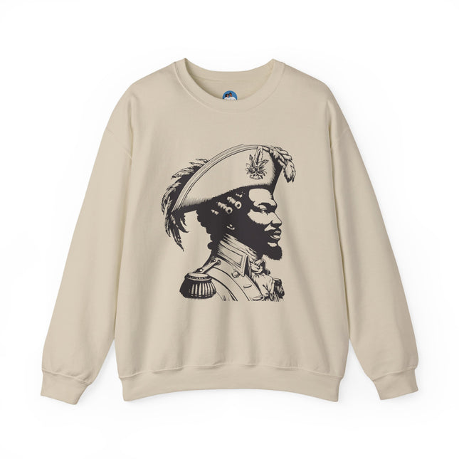 The Strategist’s Profile – Revolutionary Legacy Sweatshirt | Haitian Freedom Series | Unisex Premium Crewneck - CreoleSizzle
