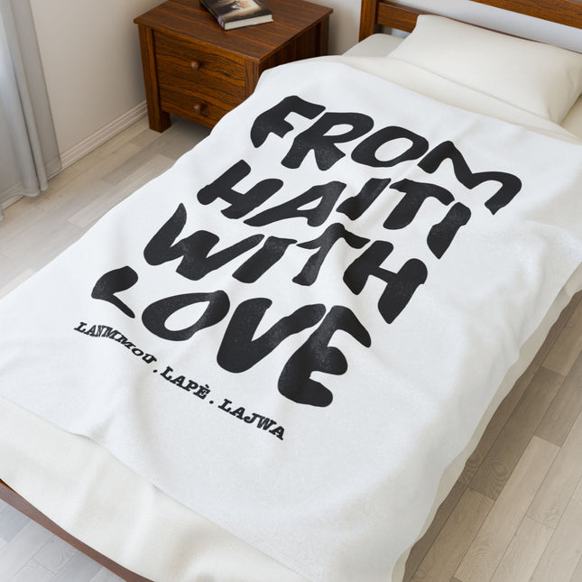 From Haiti With Love Limited Collector’s Blanket Heritage Home Edition - CreoleSizzle