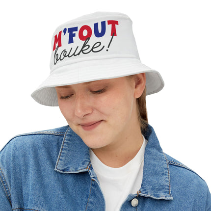 M’Fout Bouke Limited Heritage Edition Bucket Hat Creole Street Statement