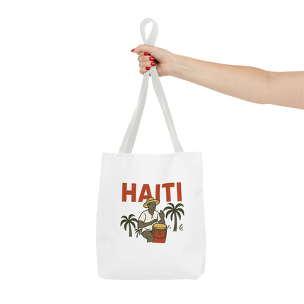Haiti’s Heartbeat Limited Edition Heritage Tote Agricultural Roots Design - CreoleSizzle