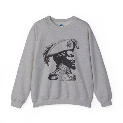 The Strategist’s Profile – Revolutionary Legacy Sweatshirt | Haitian Freedom Series | Unisex Premium Crewneck - CreoleSizzle