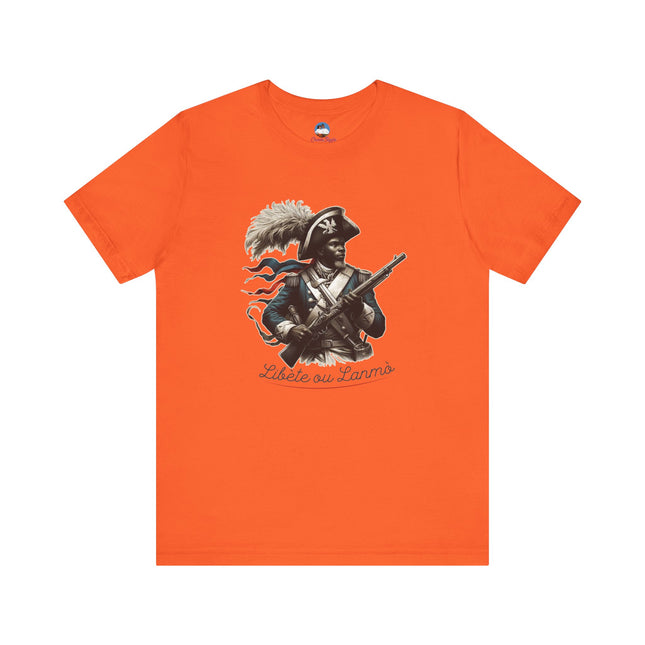 Liberté ou La Mort – Revolutionary Heritage Sweatshirt | Haitian Pride Apparel, Unisex Jersey Short Sleeve Tee - CreoleSizzle
