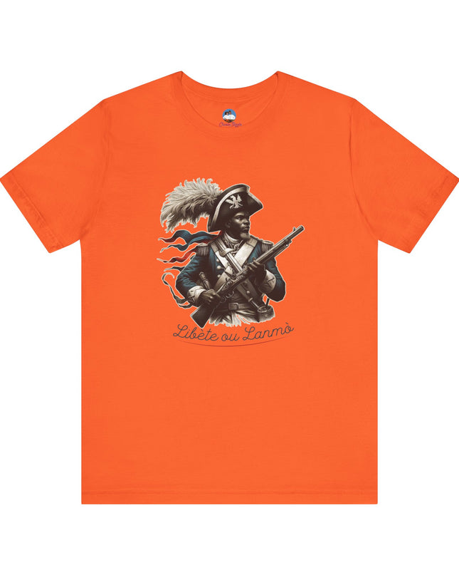 Liberté ou La Mort – Revolutionary Heritage Sweatshirt | Haitian Pride Apparel, Unisex Jersey Short Sleeve Tee