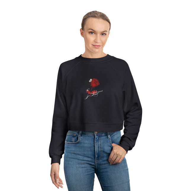 Lanmou Se Lavi Raglan Pullover Sweatshirt – Haitian Love is Life Design | Ultra-Soft & Stylish - CreoleSizzle